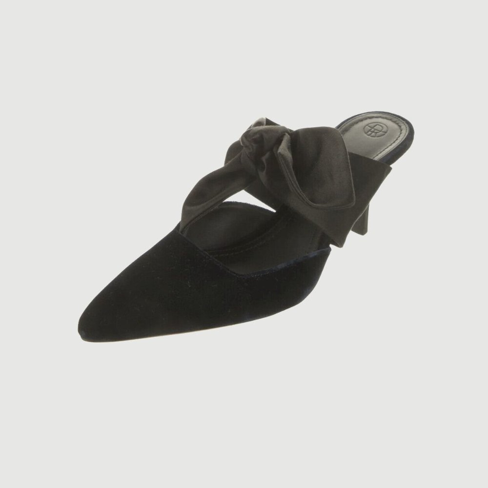 The Row Velvet Mules